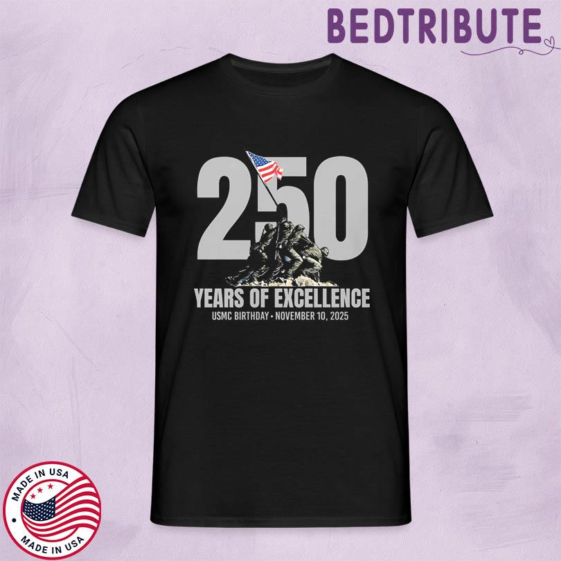 250th USMC Birthday Iwo Jima T-Shirt
